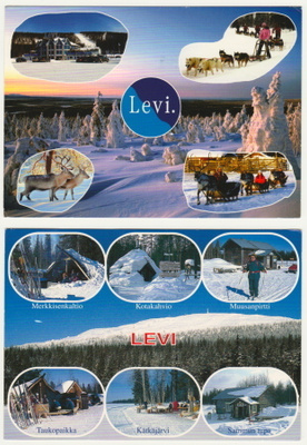 Levi Kittilä Lappi 2 korttia