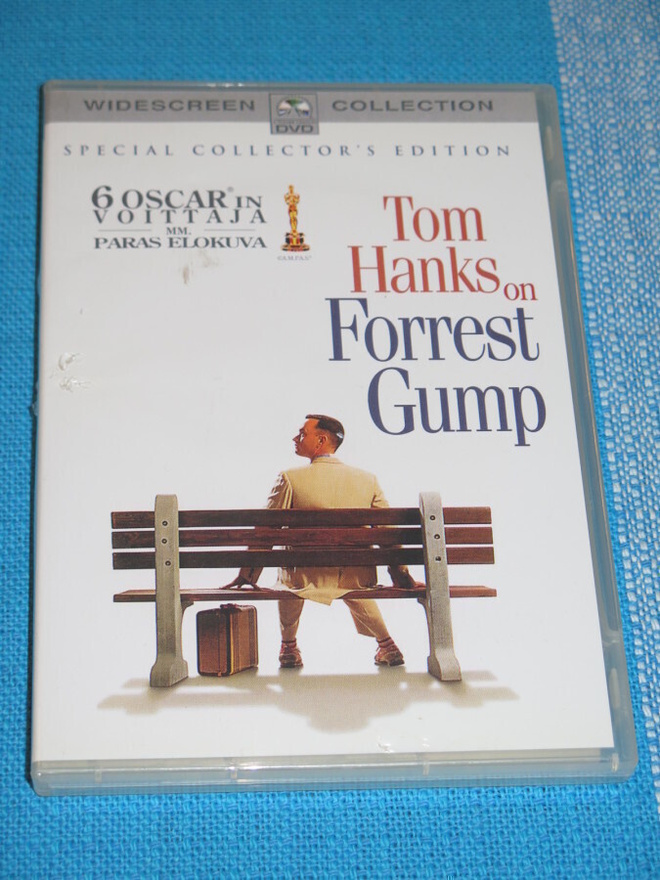 Dvd - Forrest Gump - Robert Zemeckis -elokuva 1994    2-Disc