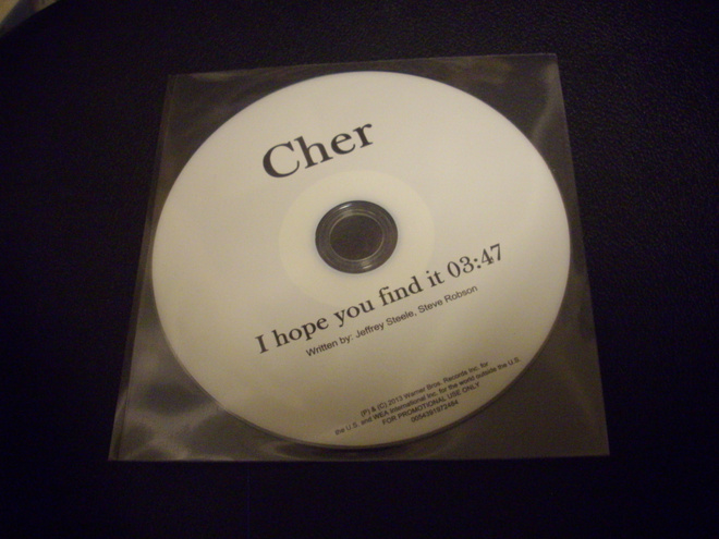CHER: I hope you find it CDS ( Sis.postikulut )