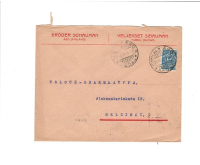 FIRMAKUORI TURKU BRÖDER SCHAUMAN VELJEKSET SCHAUMAN