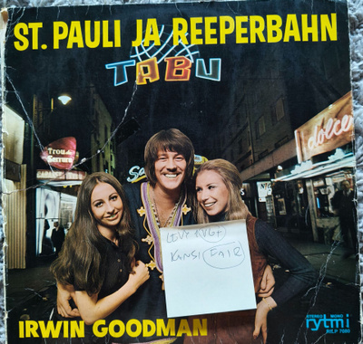 Irwin Goodman-St Pauli Ja Reeperbahn-vinyyli
