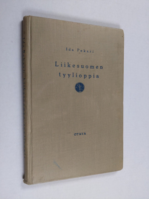 Ida Pekari : Liikesuomen tyylioppia : kauppaoppilaitosten...