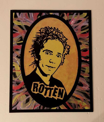 Sex Pistols - Johnny Rotten - taulu