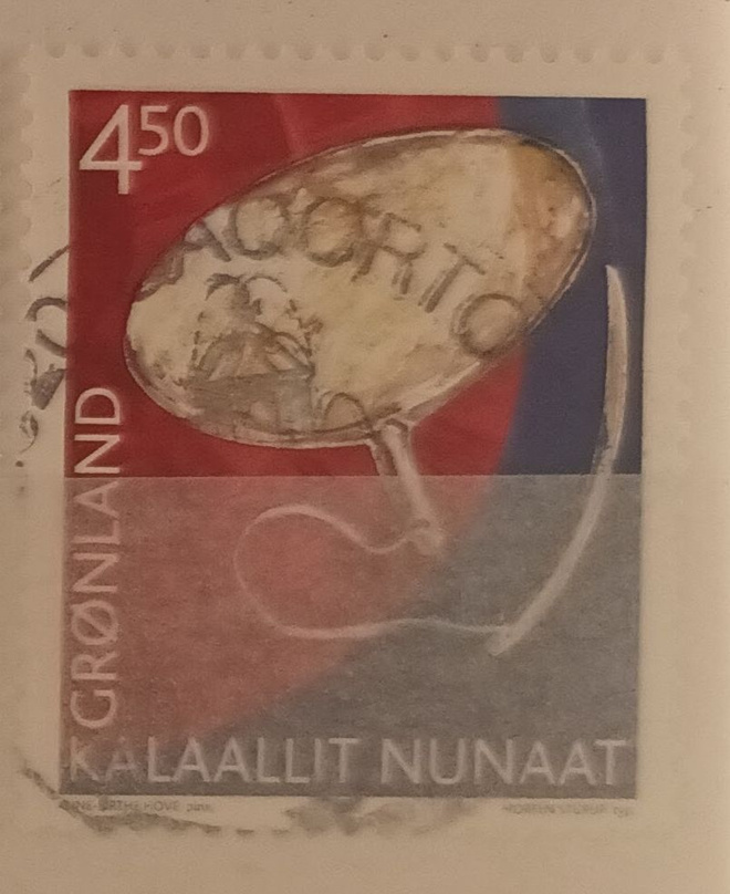 Grönlanti: Kulttuuriesineitä III, Mi 379, 2002 o