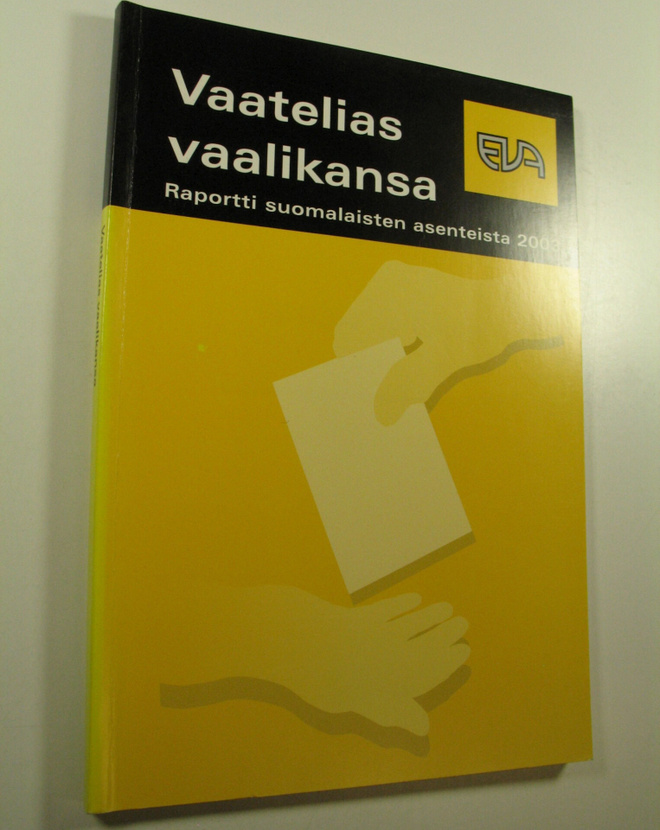 Pentti (toim.) Vartia : Vaatelias vaalikansa : Raportti s...