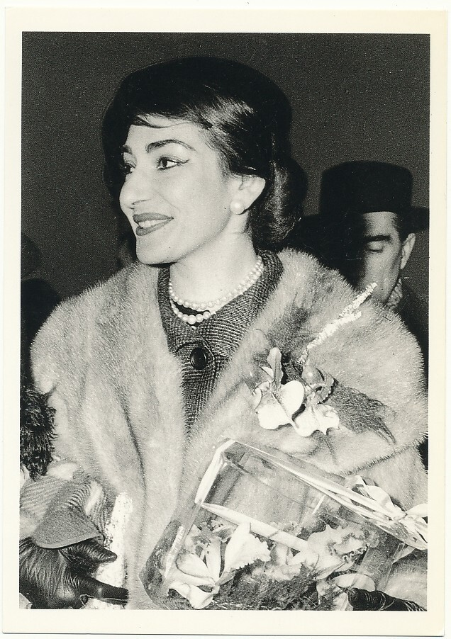 Oopperalaulajatar MARIA CALLAS