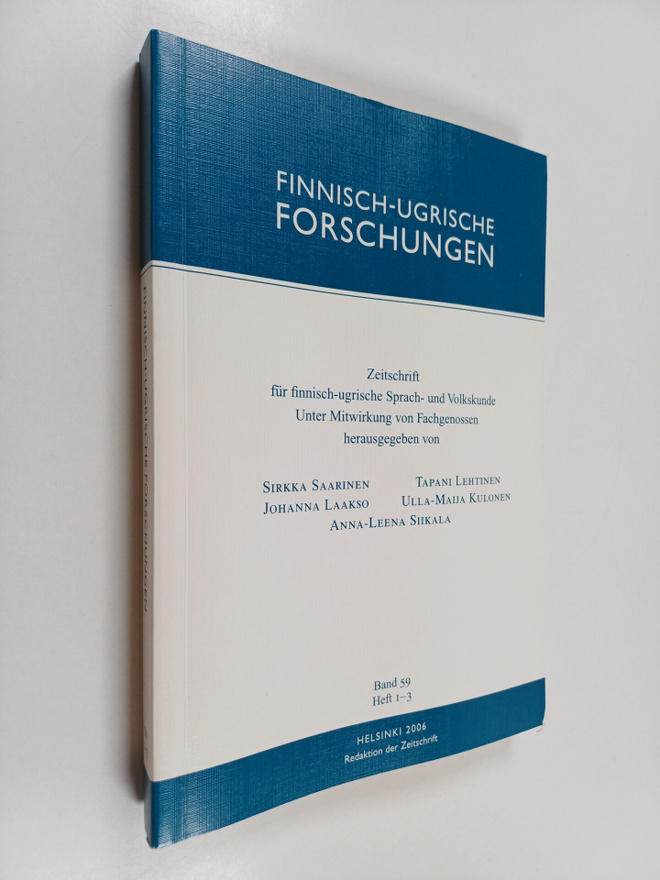 Zeitschrift fur finnish-ugrische Sprach- und Volkskunde U...