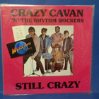 CRAZY CAVAN - STILL CRAZY M-/M- FIN -80 1.PAINOS LP - pikkukuva 1