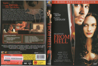 From Hell (2 dvd spec.ed. Johnny Depp, Heather Graham)2256
