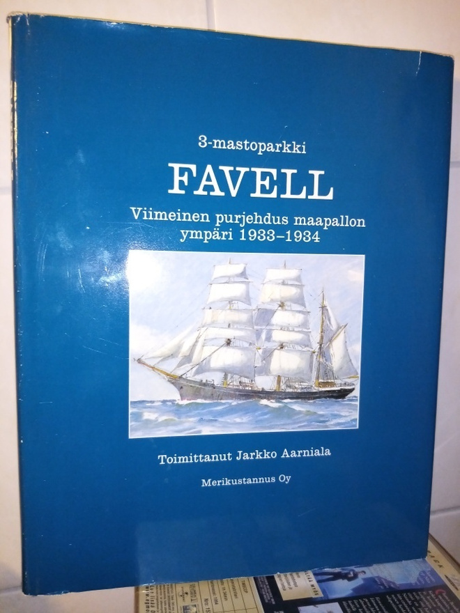FAVELL 3-mastoparkin viimeinen purjehdus 1933-34... (Sis.pk)