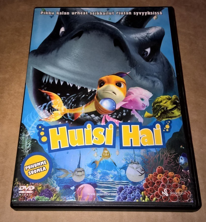 HUISI HAI  PUHUMME SUOMEA  ANIMAATIO  DVD