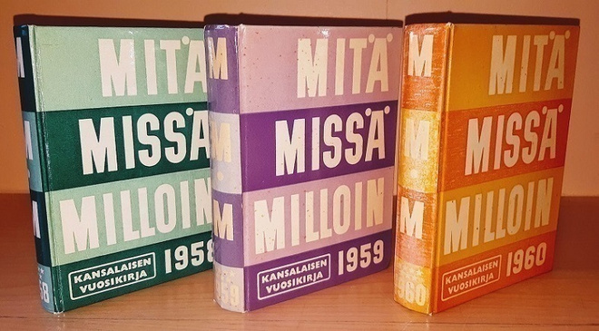 Mitä Missä Milloin 1953-1960 (valikoima)