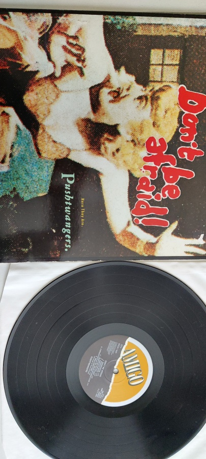 Pushtwangers : Don't Be Afraid ! Vinyyli lp