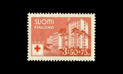 280 ** Punainen risti 3,50mk+75p (1944)