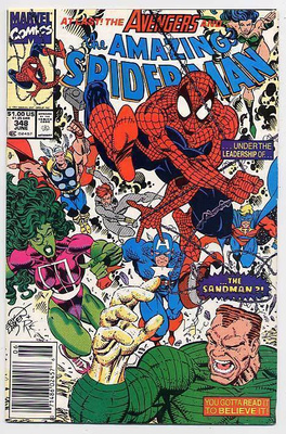 The Amazing Spider-Man #348 (Marvel, June 1991)
