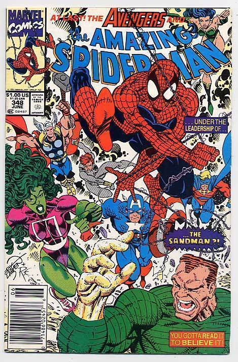 The Amazing Spider-Man #348 (Marvel, June 1991)