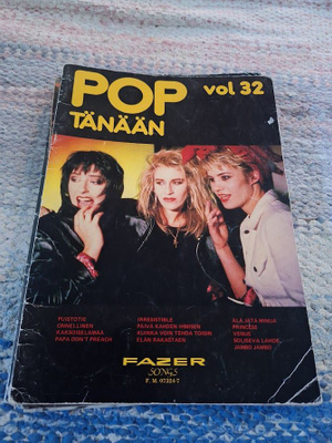 Pop Tänään vol 32 Nuottilehti