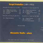 Sergei Prokofiev, Alexander Vaulin•Piano Sonatas 2•3•4•5 CD - pikkukuva 2