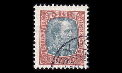 Islanti 47 o Christian IX 5 Kr (1902)