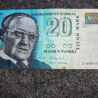 20 markkaa, seteli vuodelta 1993 - pikkukuva 1