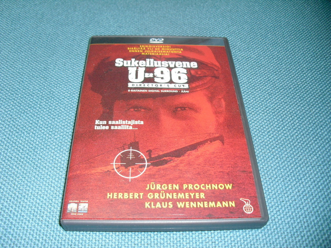 SUKELLUSVENE U-96 (Wolfgang Petersen -ohjaus) EGMONT***