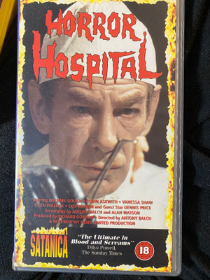 Horror Hospital VHS