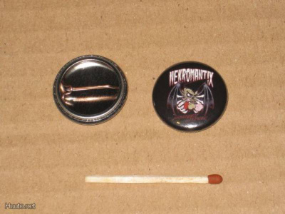 Nekromantix rintanappi 1" J3