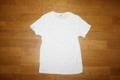H&M valkoinen t-paita 110-116