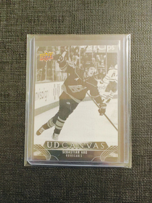 Sebastian Aho - 23-24 UD Black & White Canvas