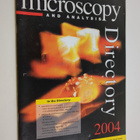 Microscopy and analysis directory 2004 - pikkukuva 1
