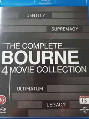 Blu-ray BOURNE COLLECTION 4-elokuvaa
