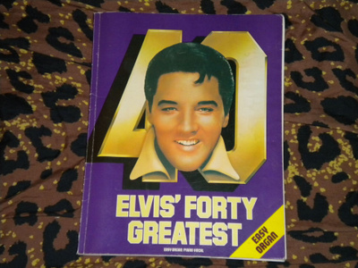 Nuottikirja - ELVIS Forty Greatest (easy organ)