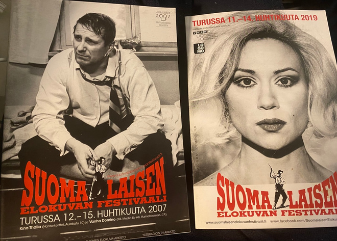 Suomalaisen elokuvan festivaali -katalogit 2007 ja 2019