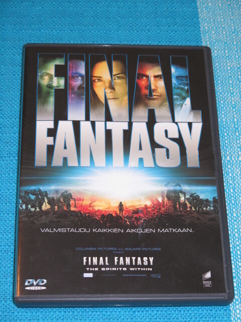 Dvd - Final Fantasy - Hironobu Sakaguchi -elokuva 2001