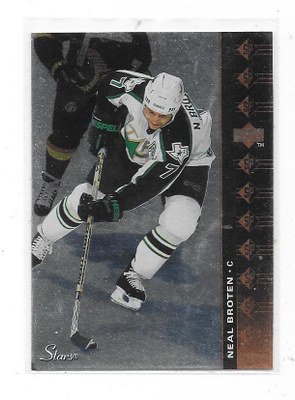 1994-95 UD SP Inserts #SP18 Neal Broten , Dallas Stars