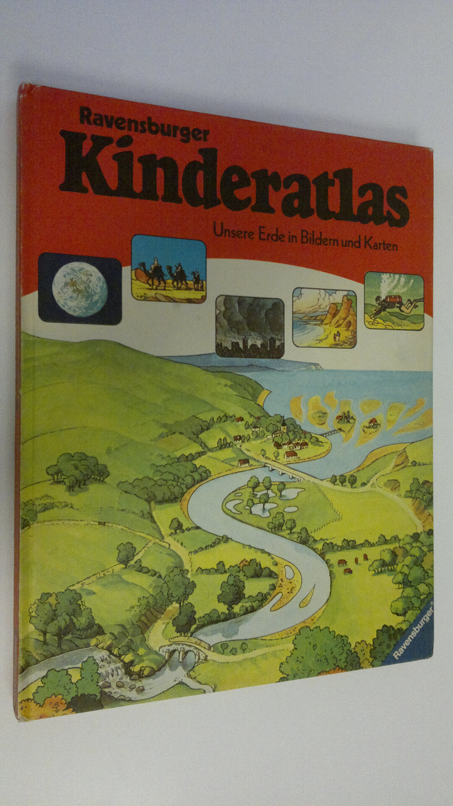 Jenny Tyler : Ravensburger Kinderatlas : Unsere Erde in B...