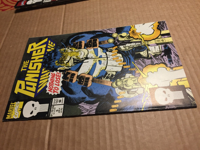 MARVEL THE PUNISHER WAR ZONE 5/1992 HYVÄ