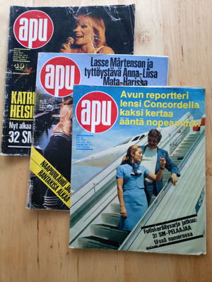 Apu lehdet vuodelta 1973