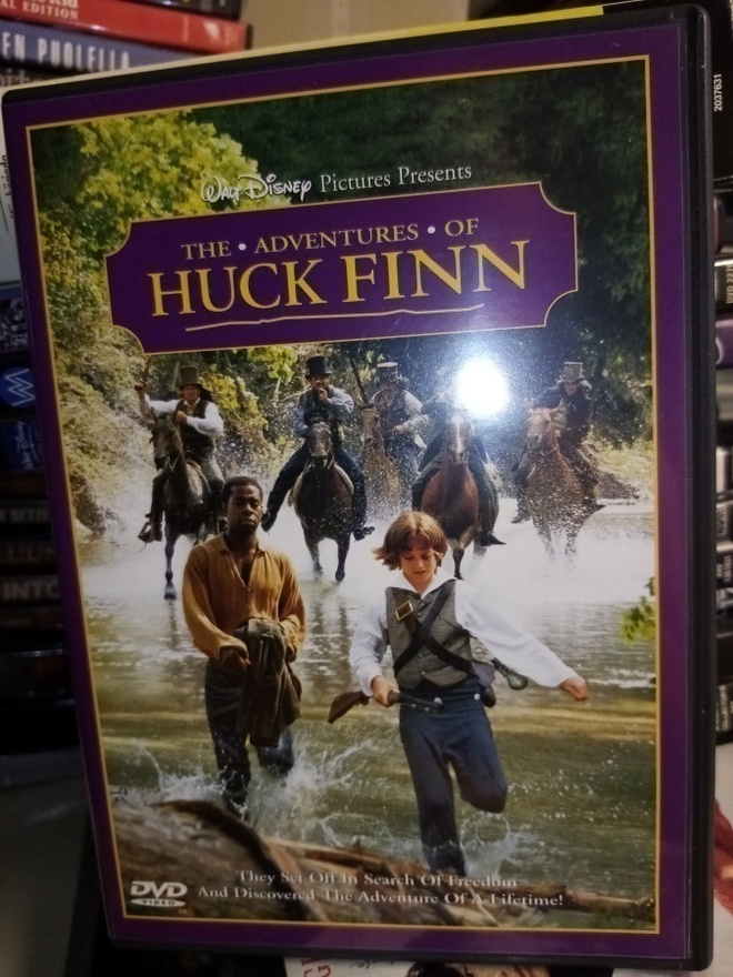DVD Huckleberry FINNIN SEIKKAILUT ( SIS POSTIKULU)