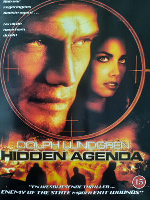 HIDDEN AGENDA DVD ( Dolph Lundgren)