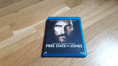 Free State of Jones Blu-ray Suomijulkaisu