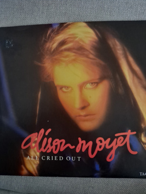 ALISON MOYET : ALL CRIED OUT MAXI SINGLE 12"