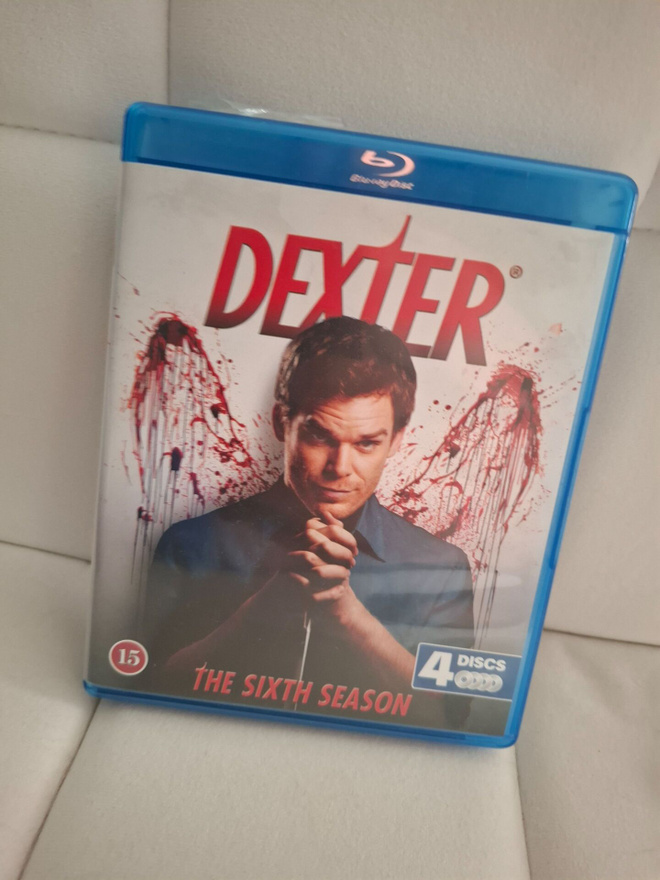 Dexter Kausi 6 Nordic Bluray UUSI JA MUOVEISSA