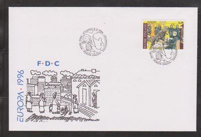 FDC 1996 Eurooppa-merkki