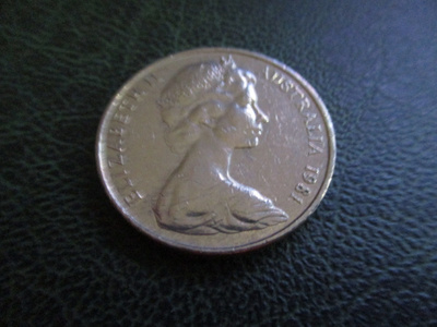 AUSTRALIA 20 CENTS 1981 RAS.1
