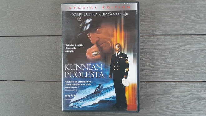 DVD: Kunnian Puolesta - Special Edition (Robert De Niro 2000