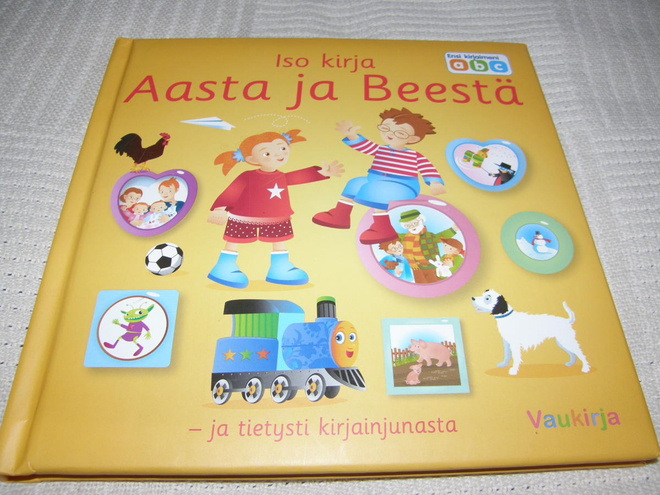 Iso kirja Aasta ja Beestä - ja tietystyi kirjainjunasta