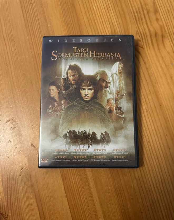 Taru sormusten herrasta: Sormuksen ritarit  DVD