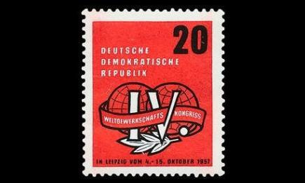 DDR 595 ** Maailmanliiton konferenssi (1957)