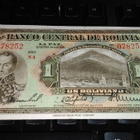 Bolivia 1 bolivano 1928 P118 sn252 XF-aUNC - pikkukuva 1